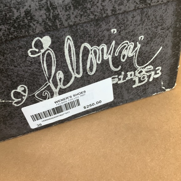 Felmini Boots 36 6 Brown Tan Leather Flat Western - Picture 11 of 11